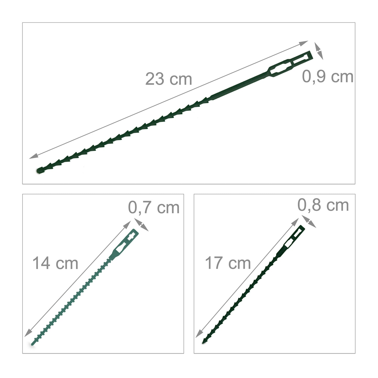 Plant binders, 300 pcs