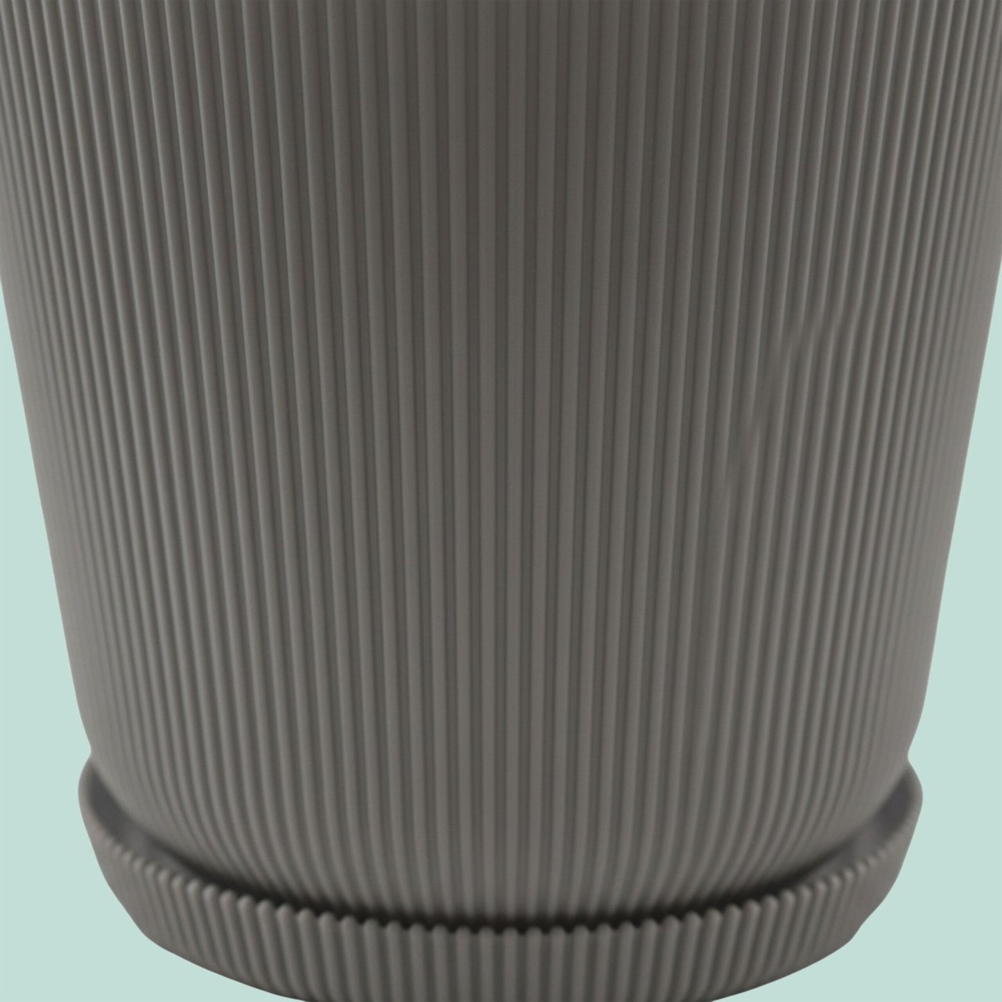 Planters with Saucers, Set of 2, Indoor/Outdoor
