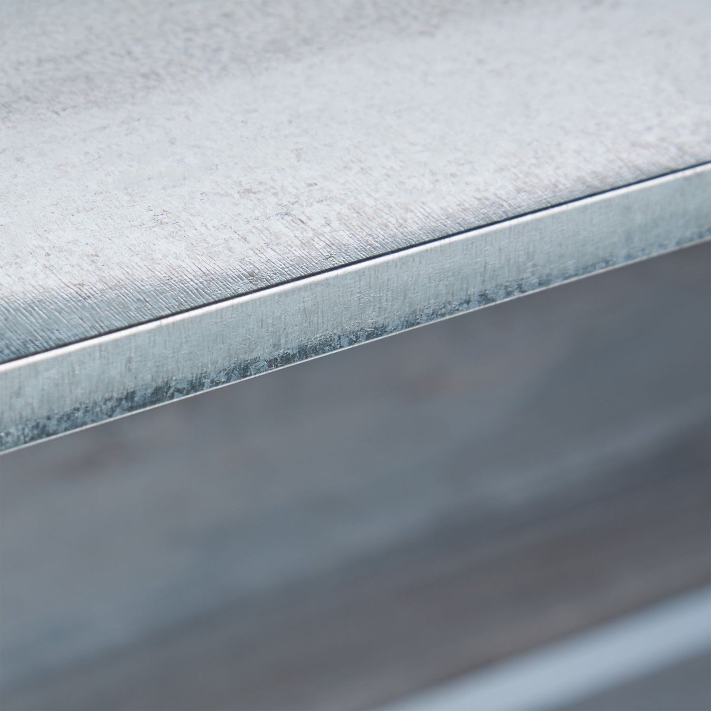 Planter table wood gray
