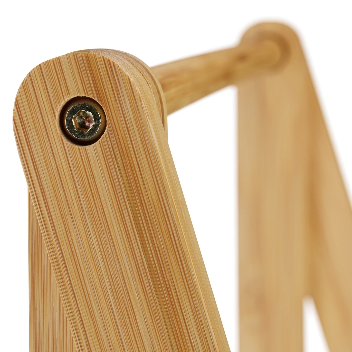 Plant shelf bamboo indoors