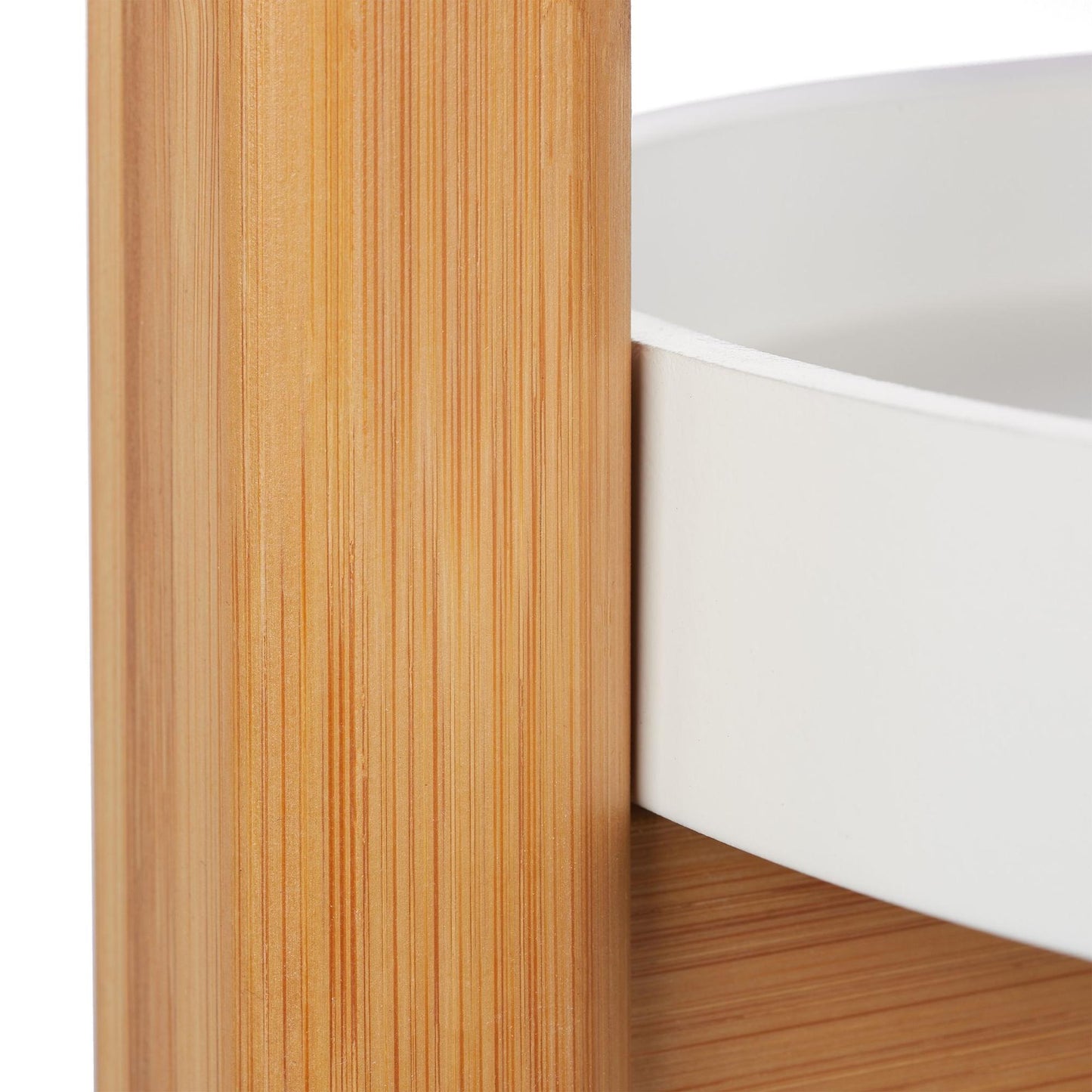 Plant shelf in bamboo