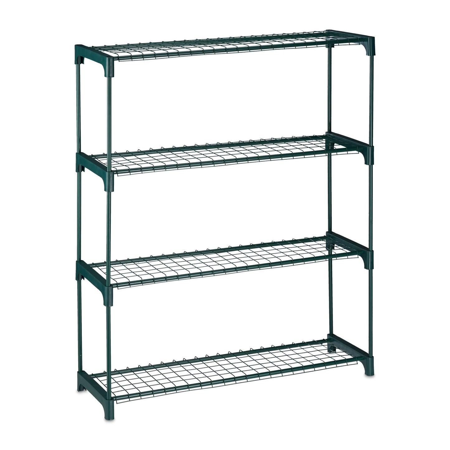 Plant shelf with 4 shelves