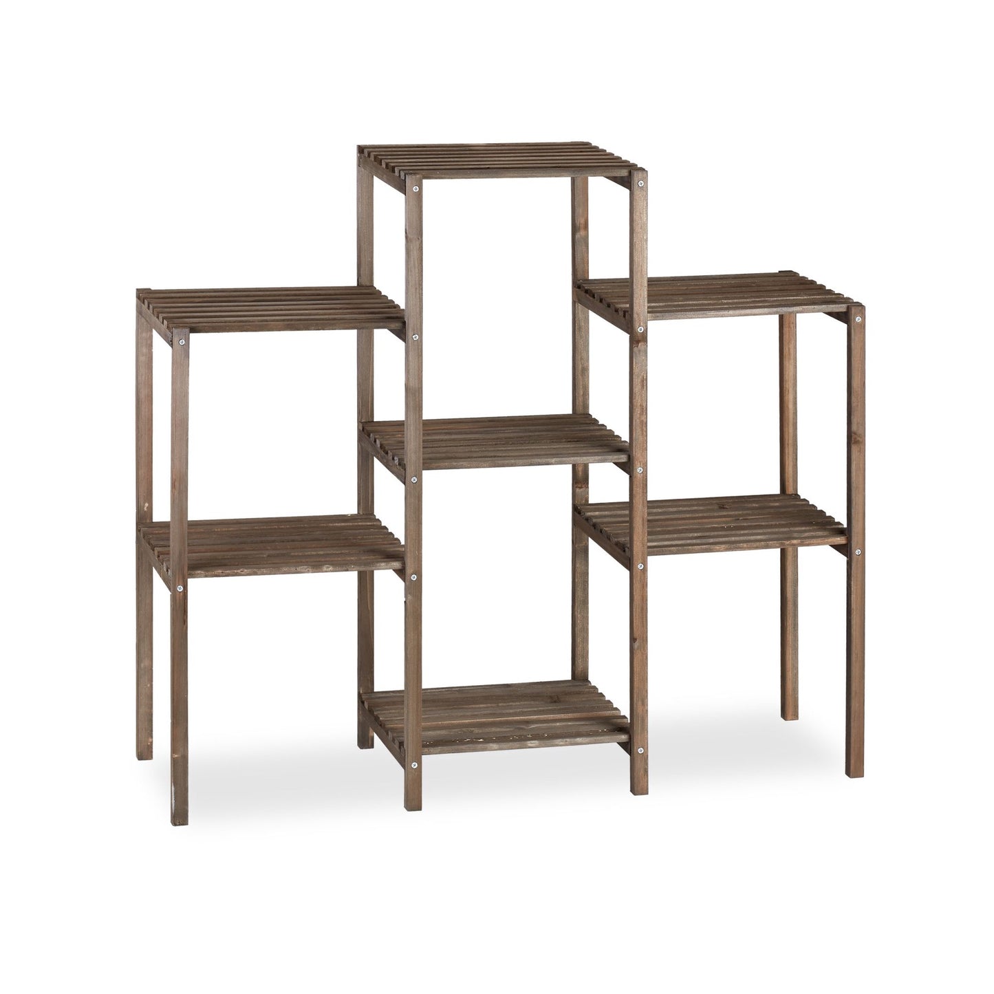 Plant shelf with 6-7 shelves