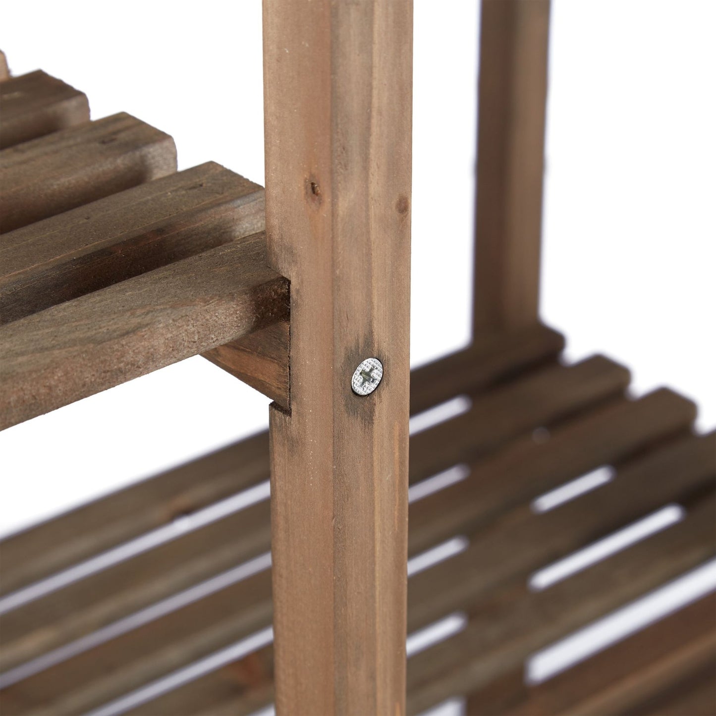 Plant shelf with 6-7 shelves