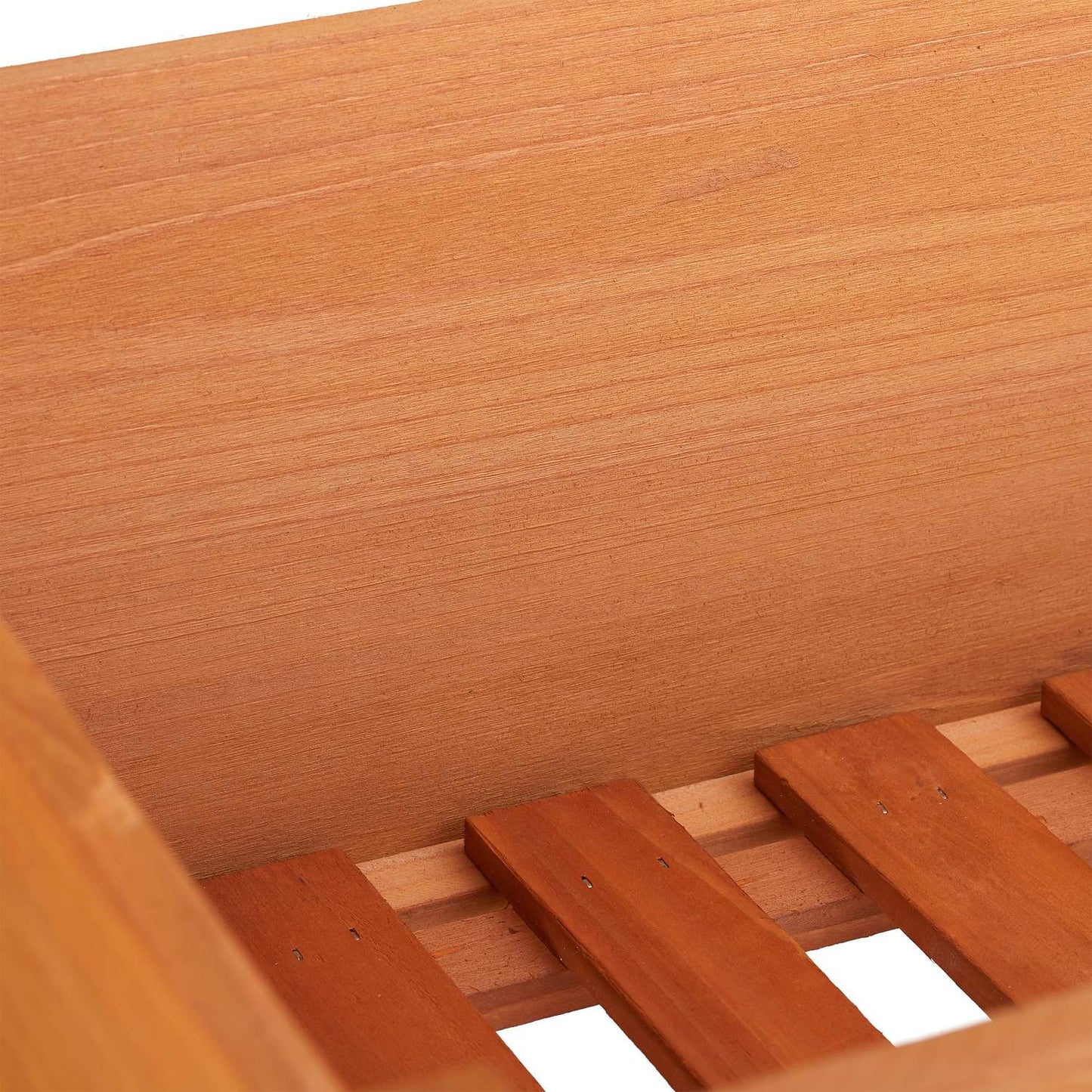 Plant shelf with growing box wood