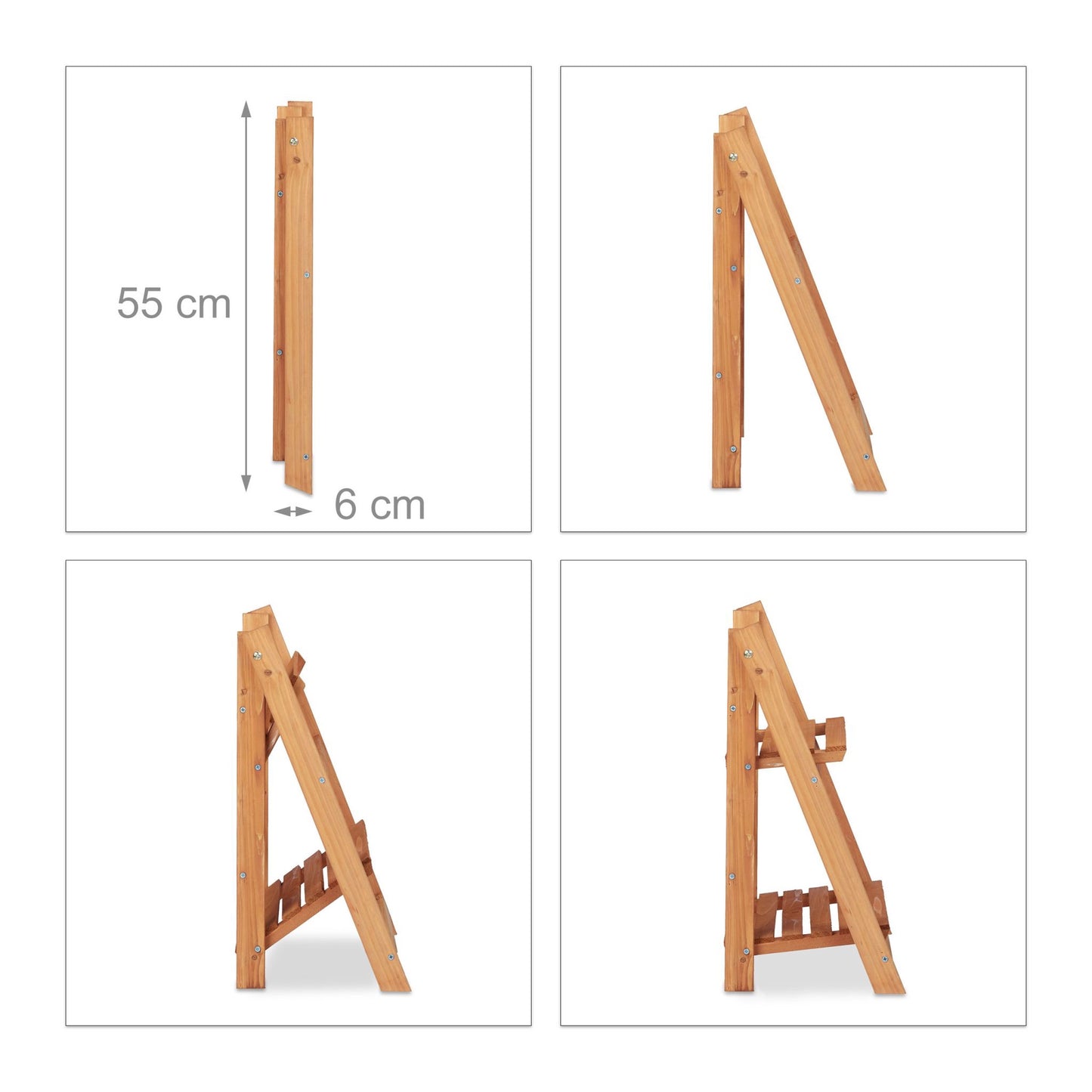 Plant shelf wood