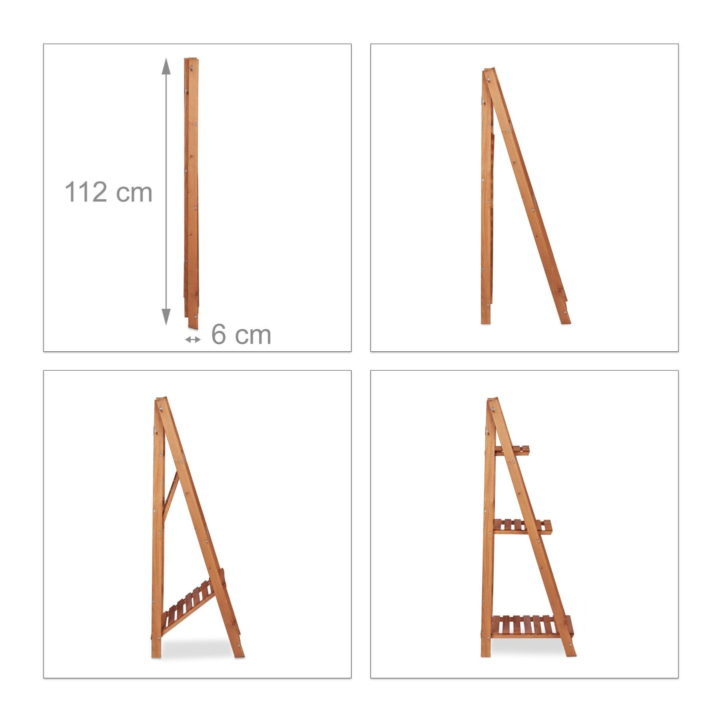 Plant shelf wood