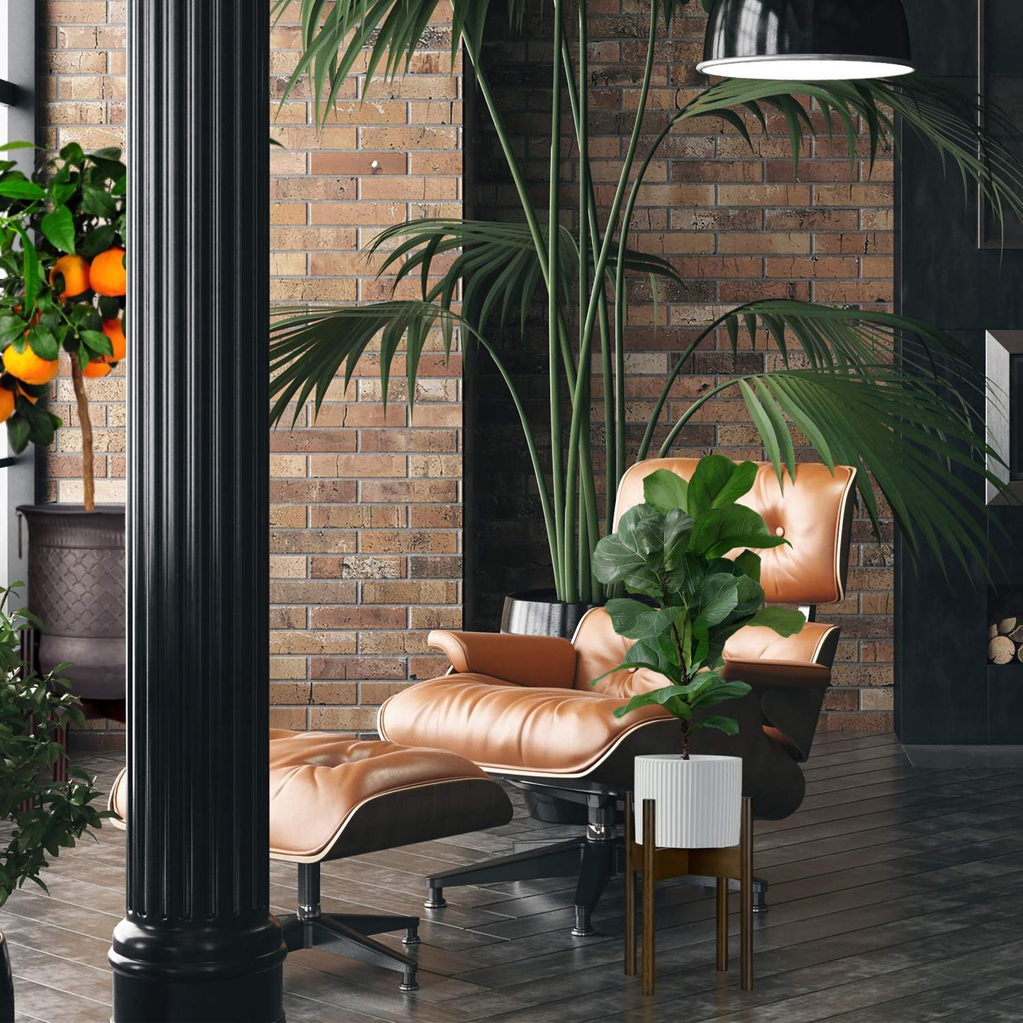 Plant stand in a set of 3