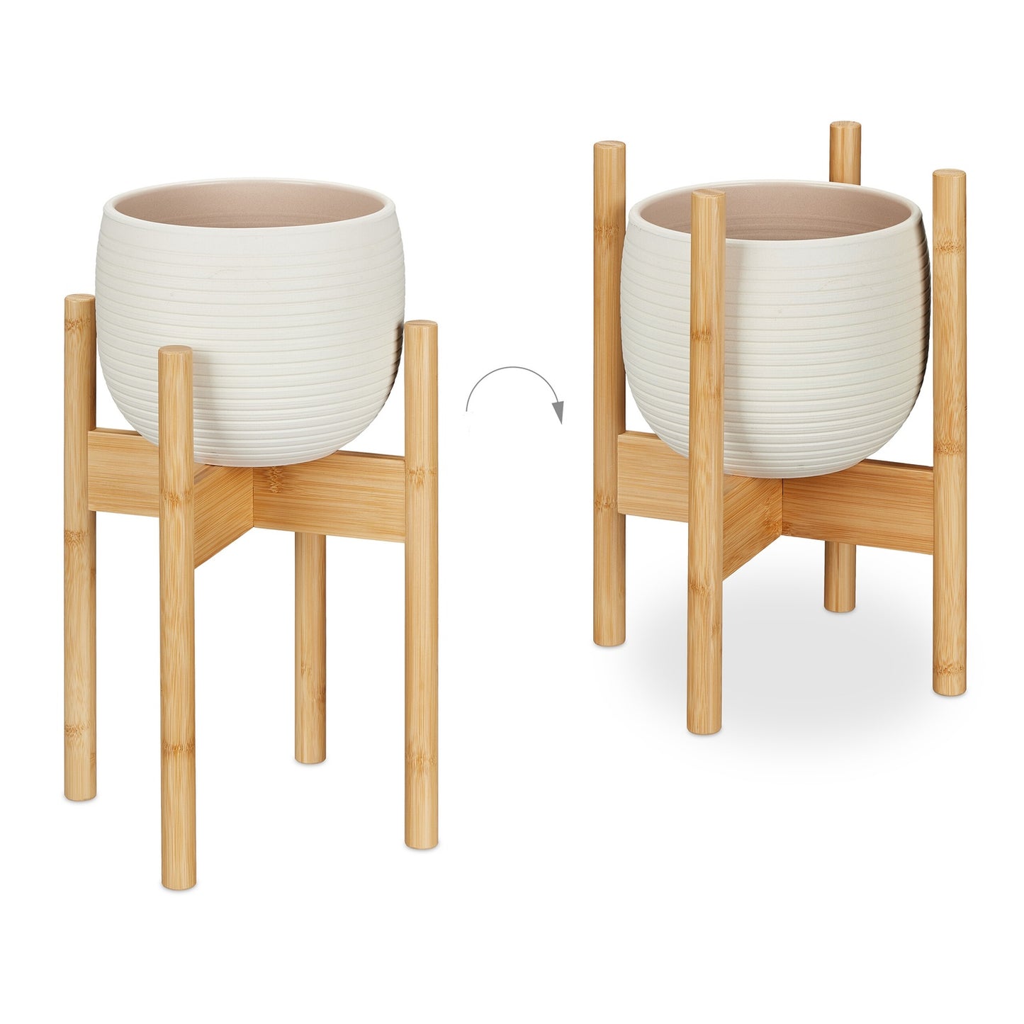 Plant stand in a set of 3