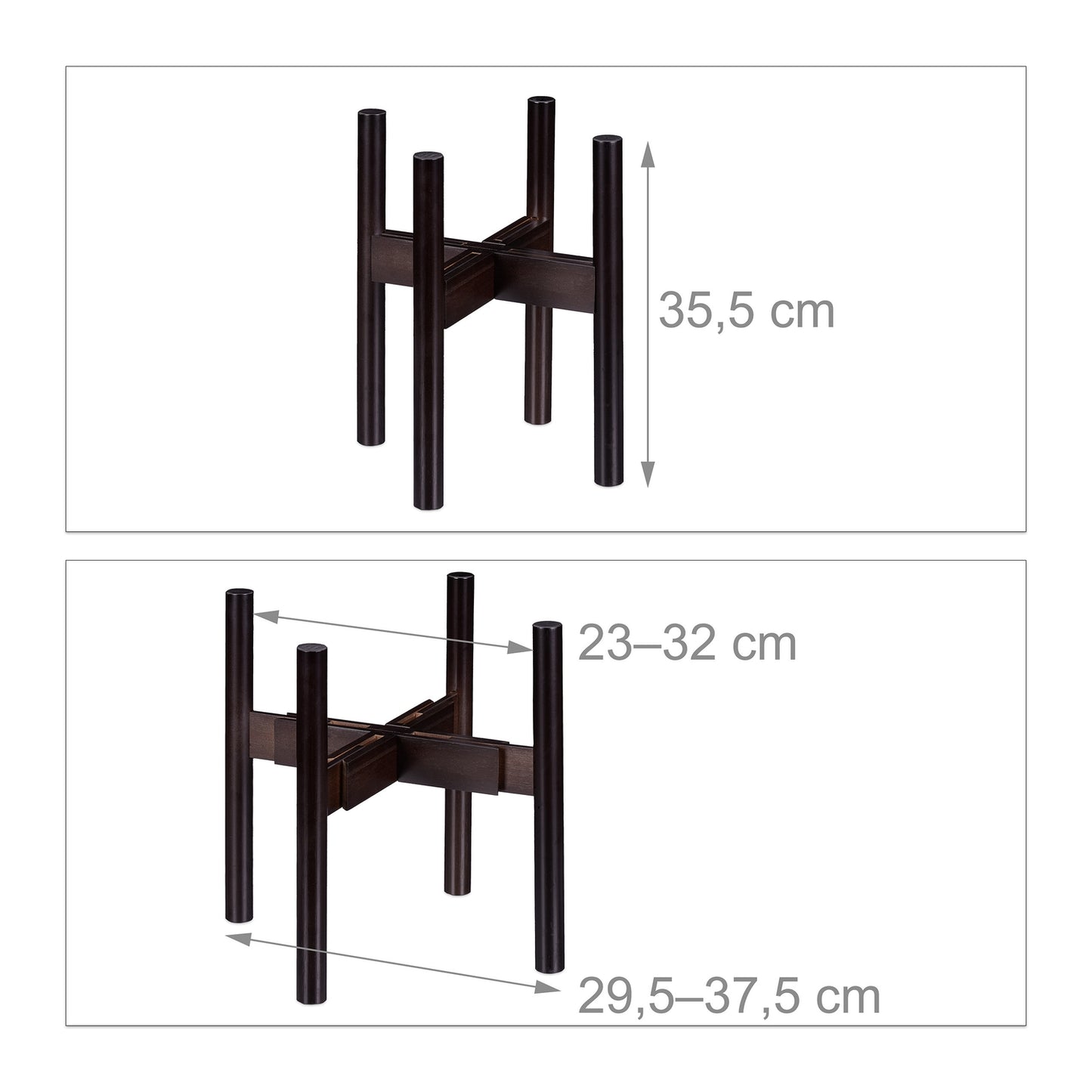 Plant stand in bamboo