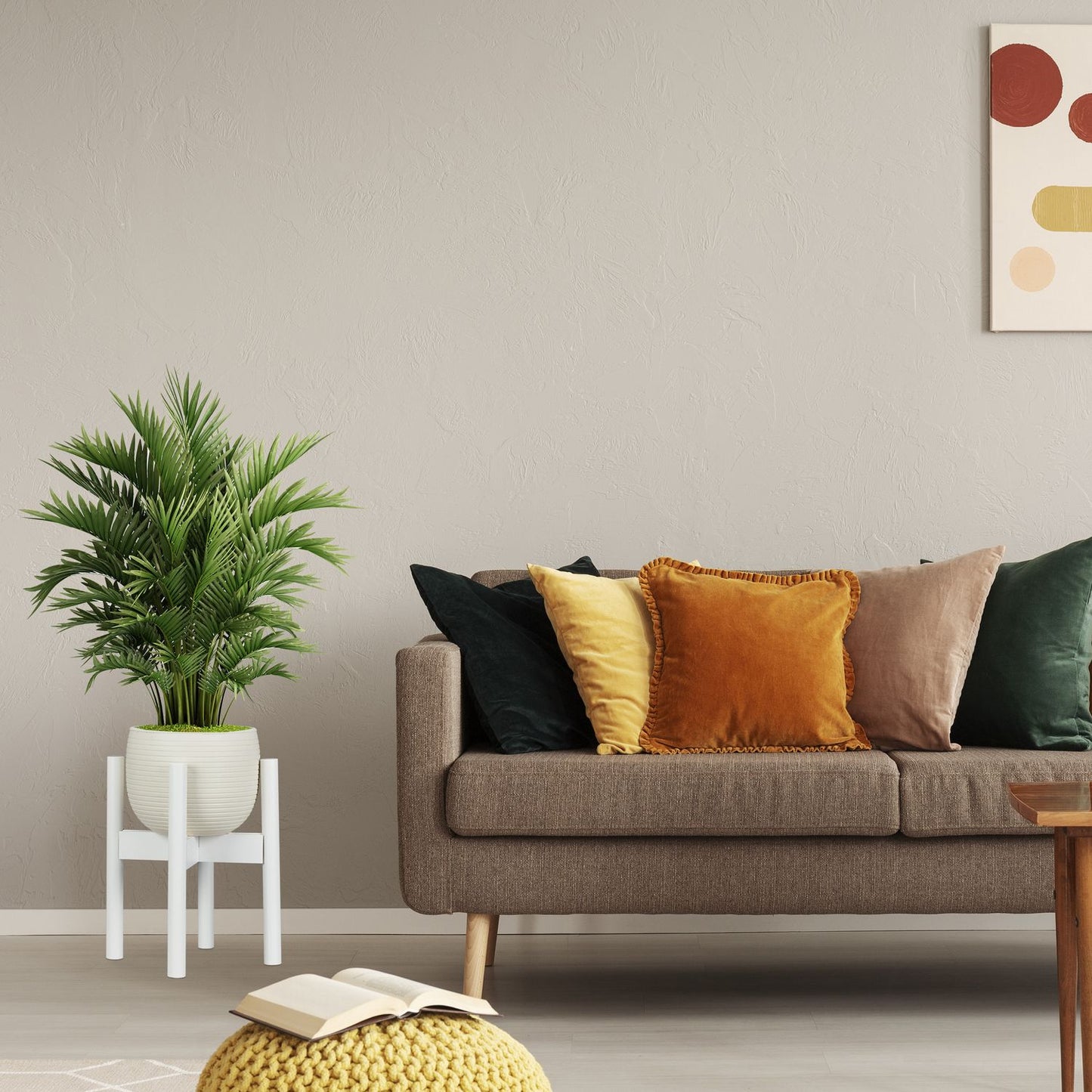 Plant stand in bamboo