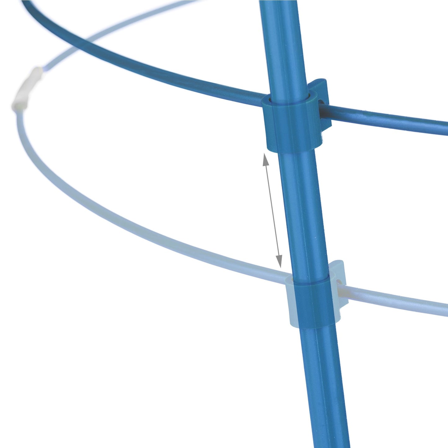 Plant support 76 cm blue, set of 2