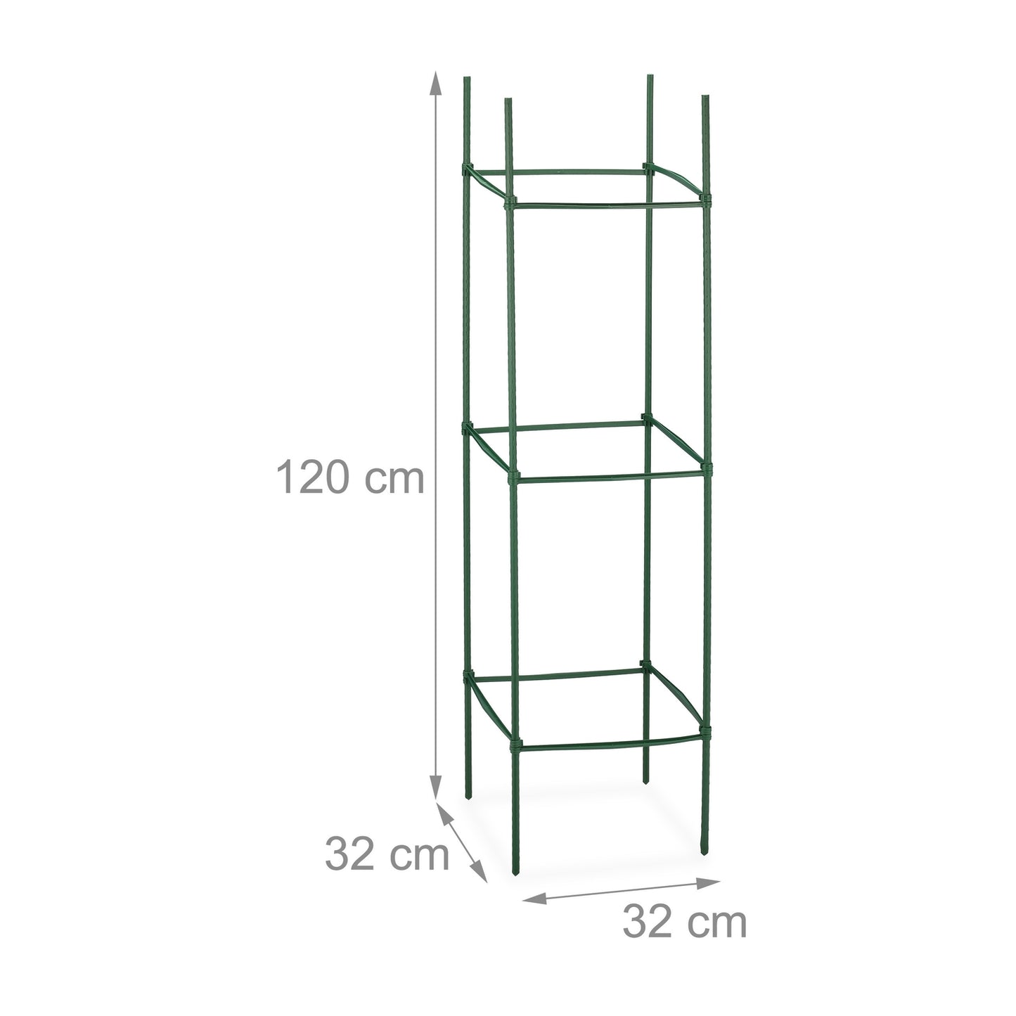 Plant support set of 4,120 cm