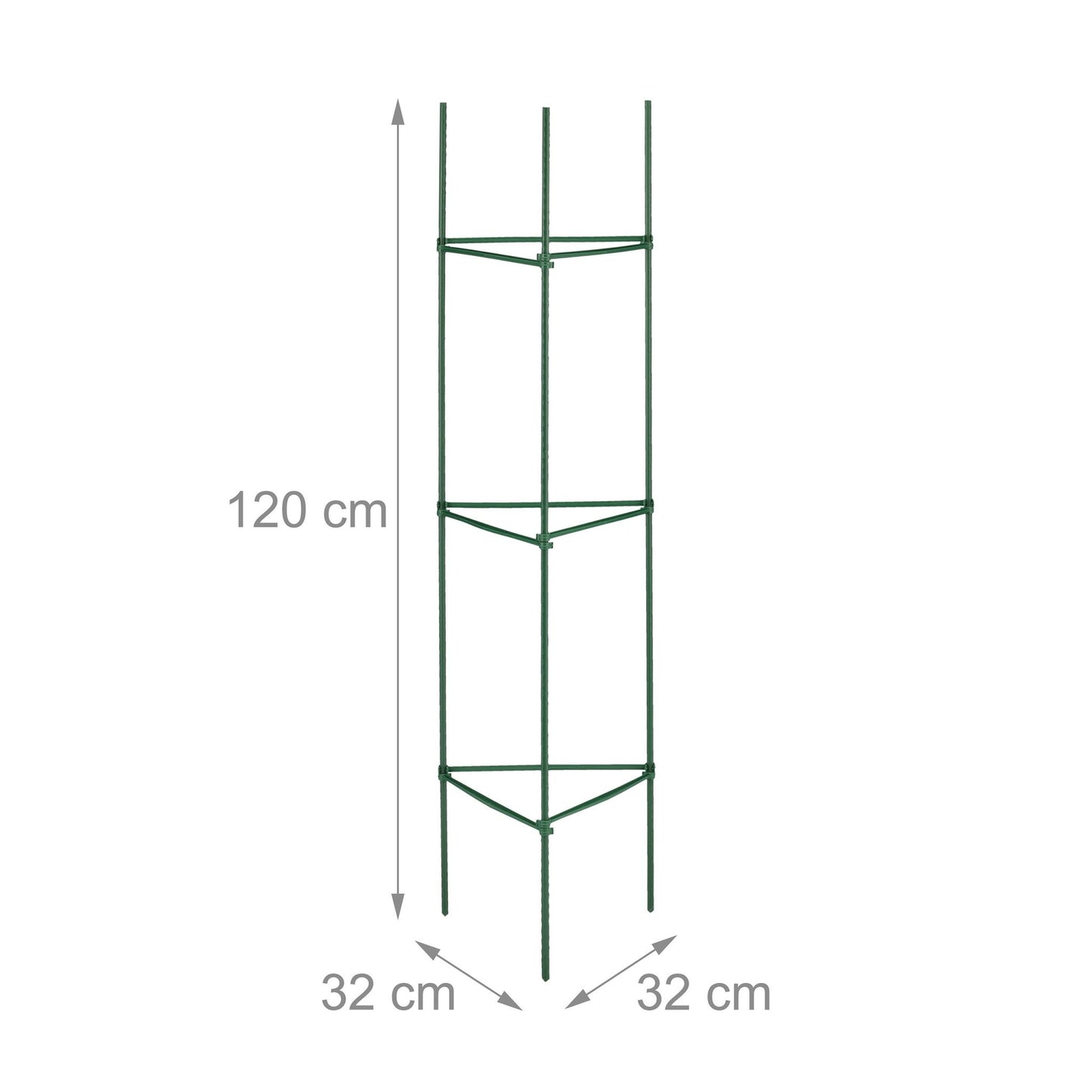 Plant support set of 4,120 cm
