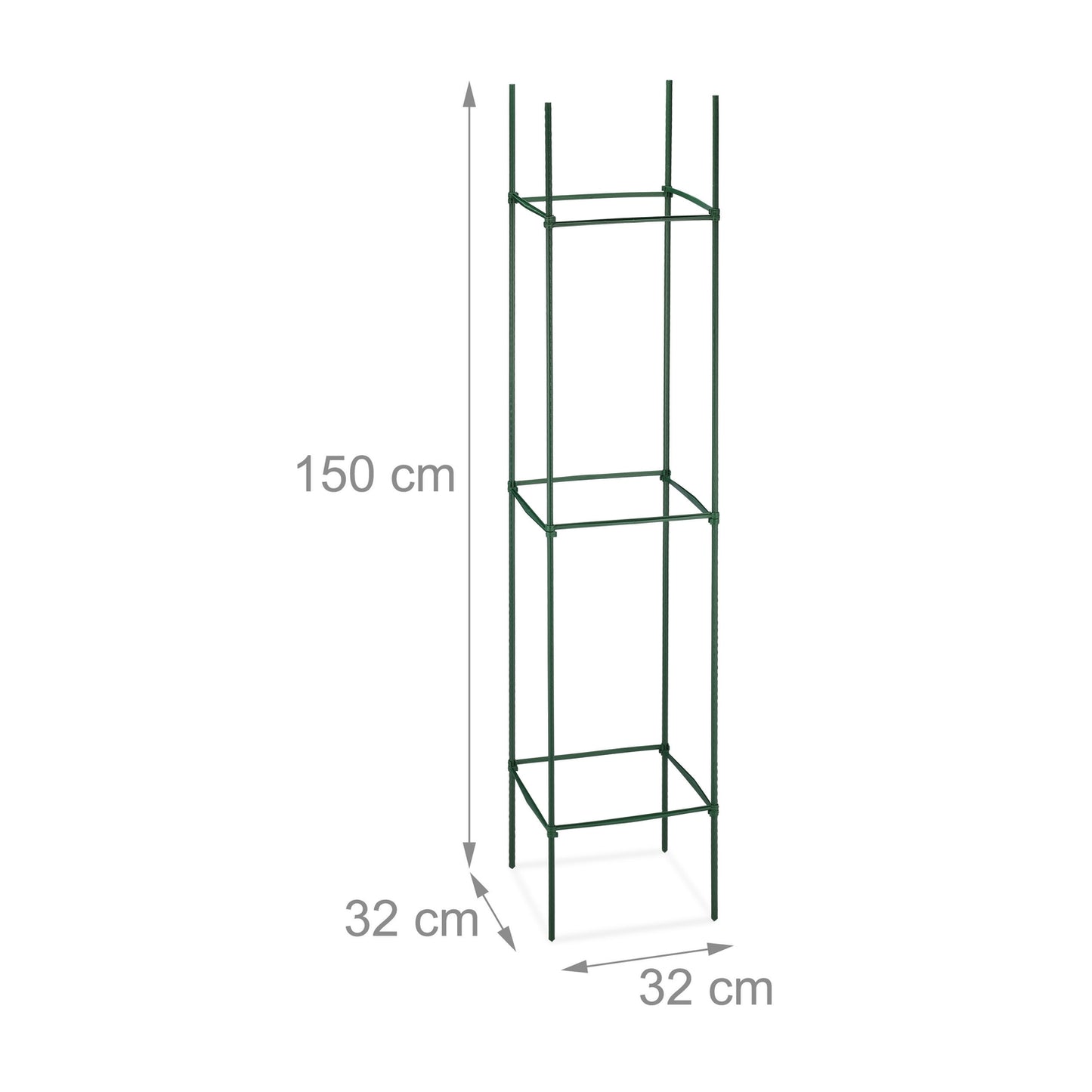Plant support set of 4,150 cm