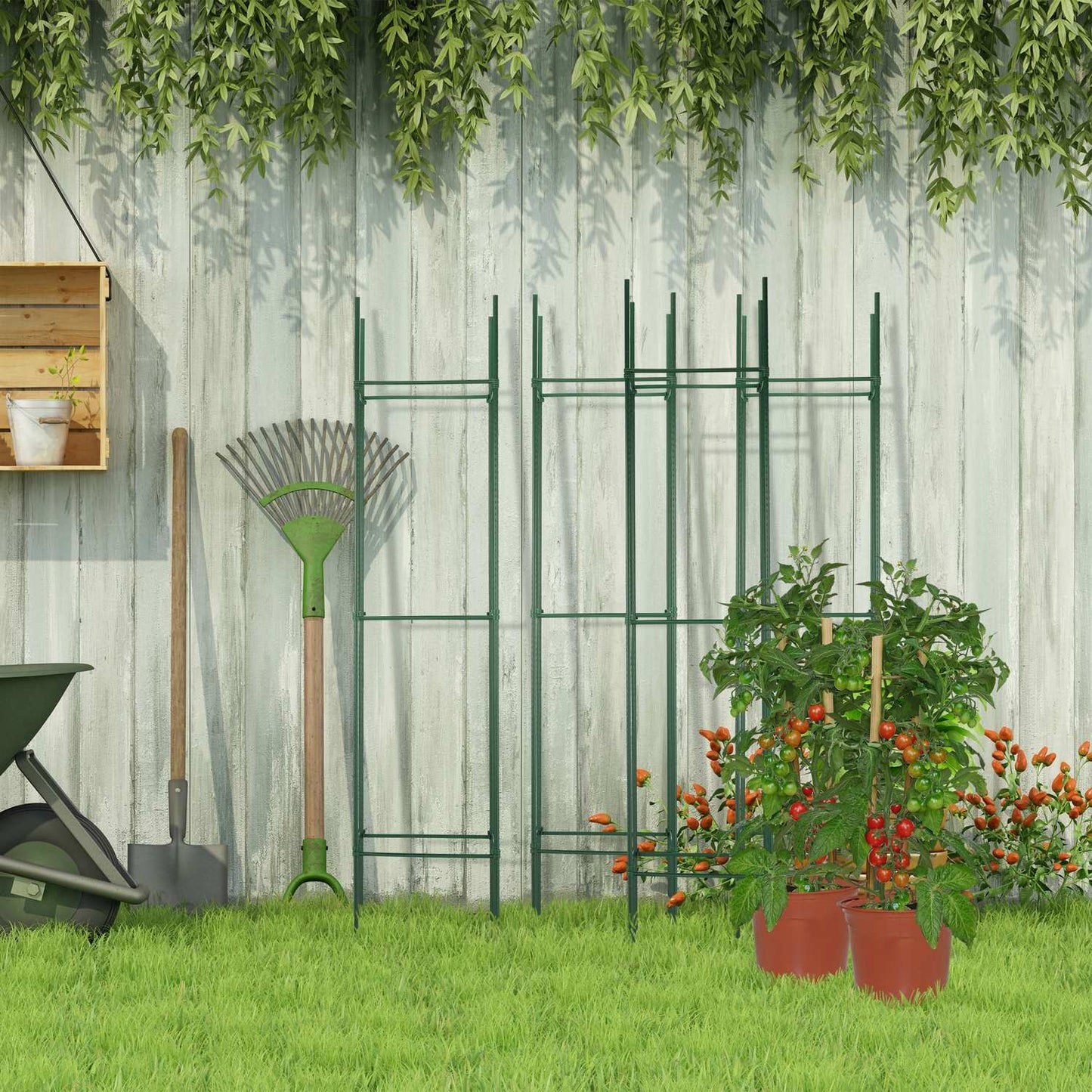 Plant support set of 4,150 cm