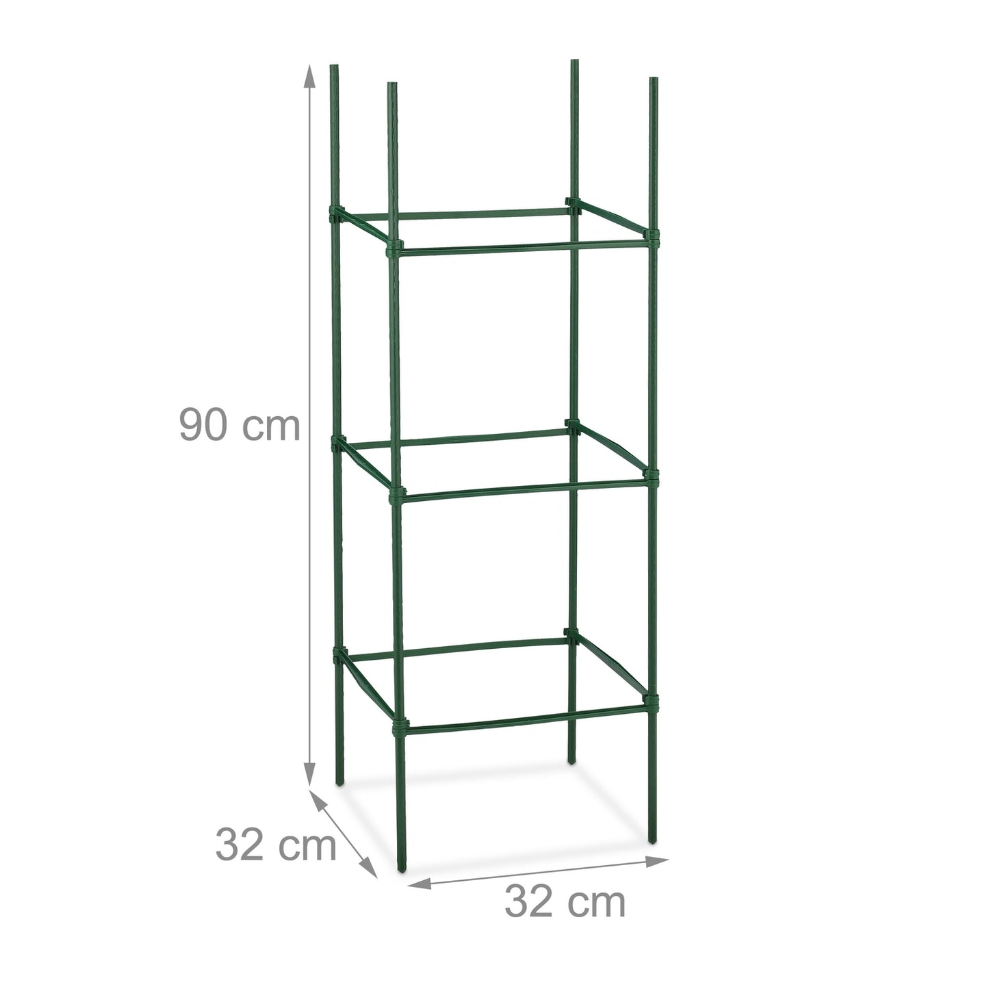 Plant support set of 4 90 cm