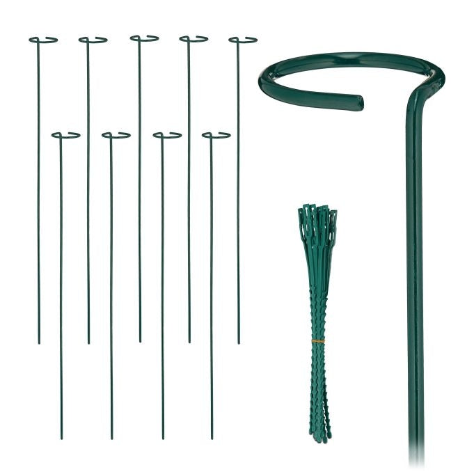Plant supports in metal 10-pack