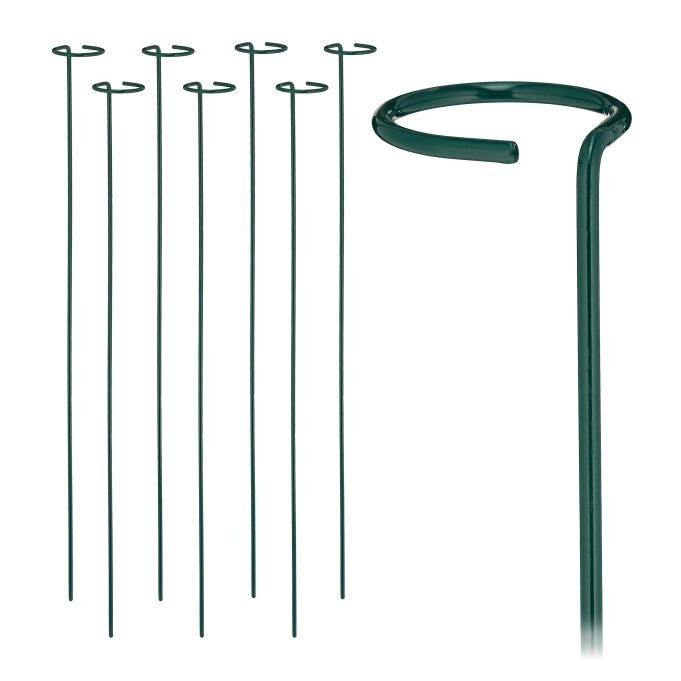 Plant supports in metal, 8-pack