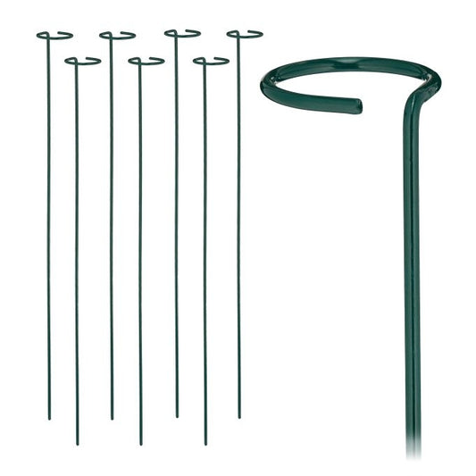 Plant supports in metal, 8-pack