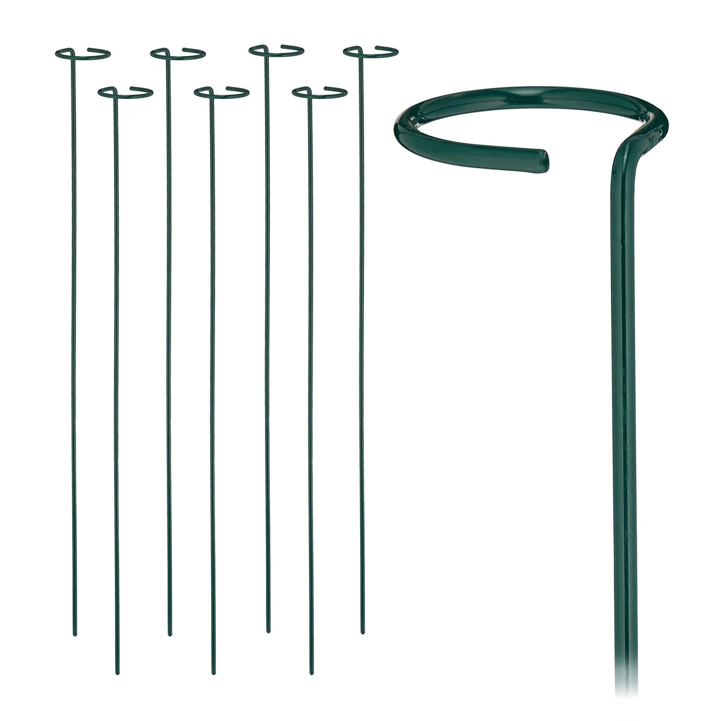 Plant supports in metal, 8-pack