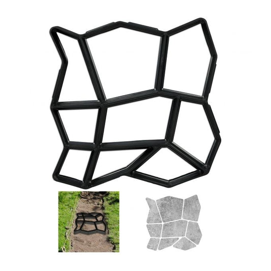 Plaster mold 9 chambers 35 x 35 cm