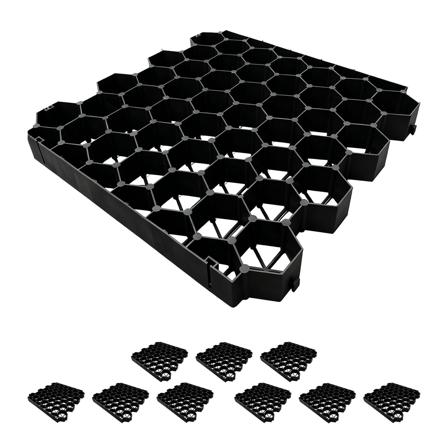 Plastic Lawn Grid for Driveways and Paths, 50x50 cm
