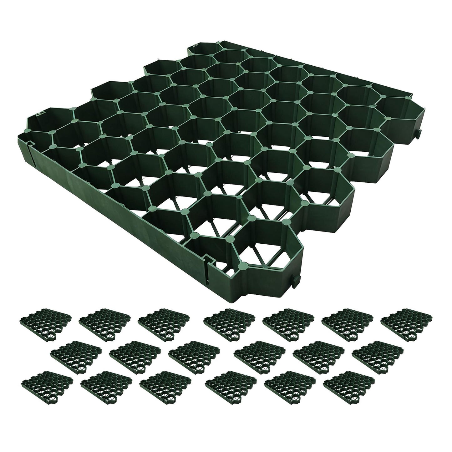 Plastic Lawn Grid for Driveways and Paths, Easy Install