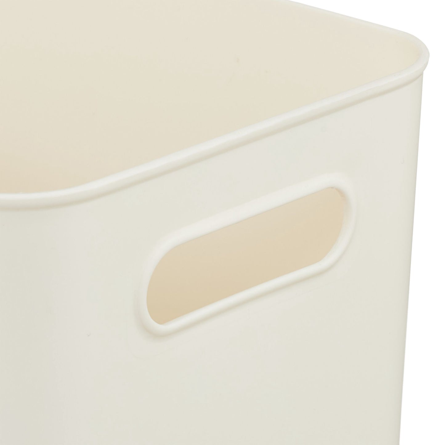 Plastic Storage Box Set with Bamboo Lids, Stackable