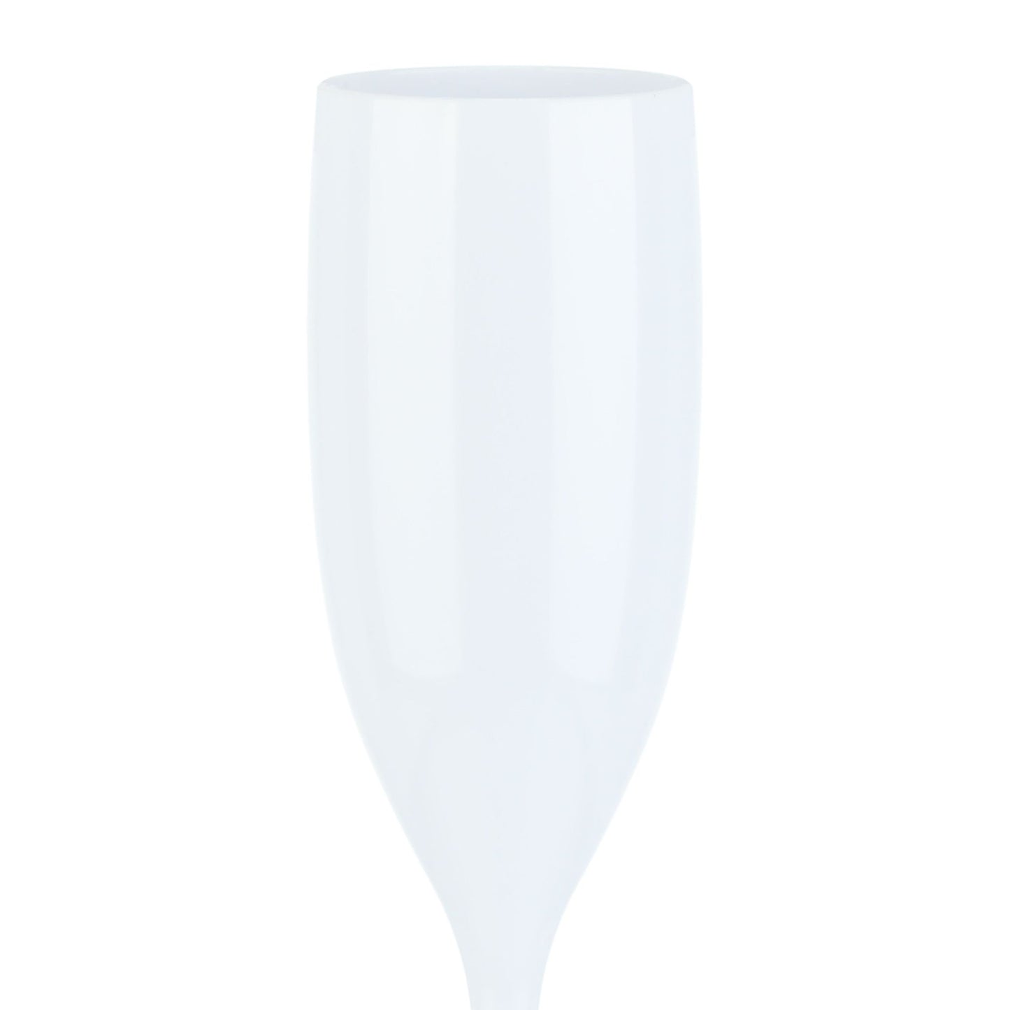 Plastic champagne glasses - set of 12