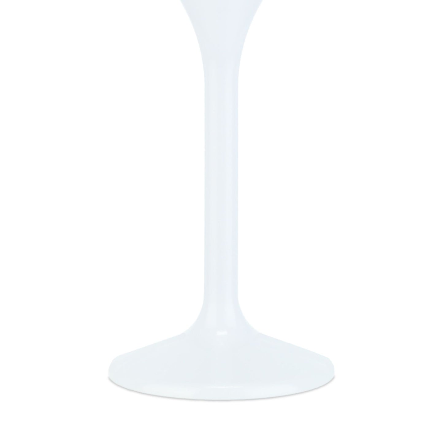Plastic champagne glasses - set of 12