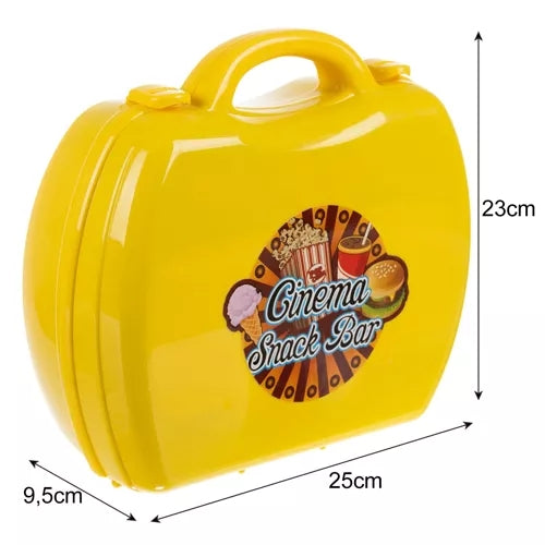 Plastic mass in a Kruzzel 23202 suitcase