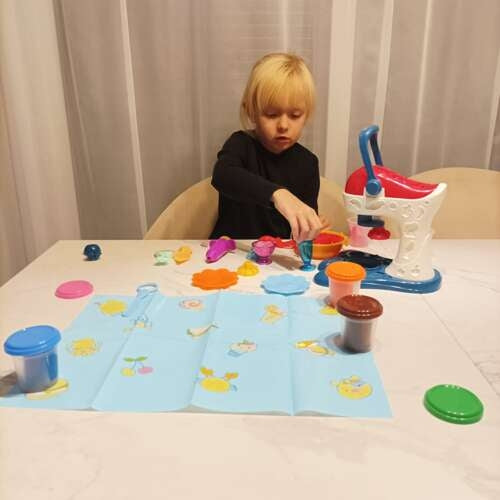 Plastic mass - set Kruzzel 22563