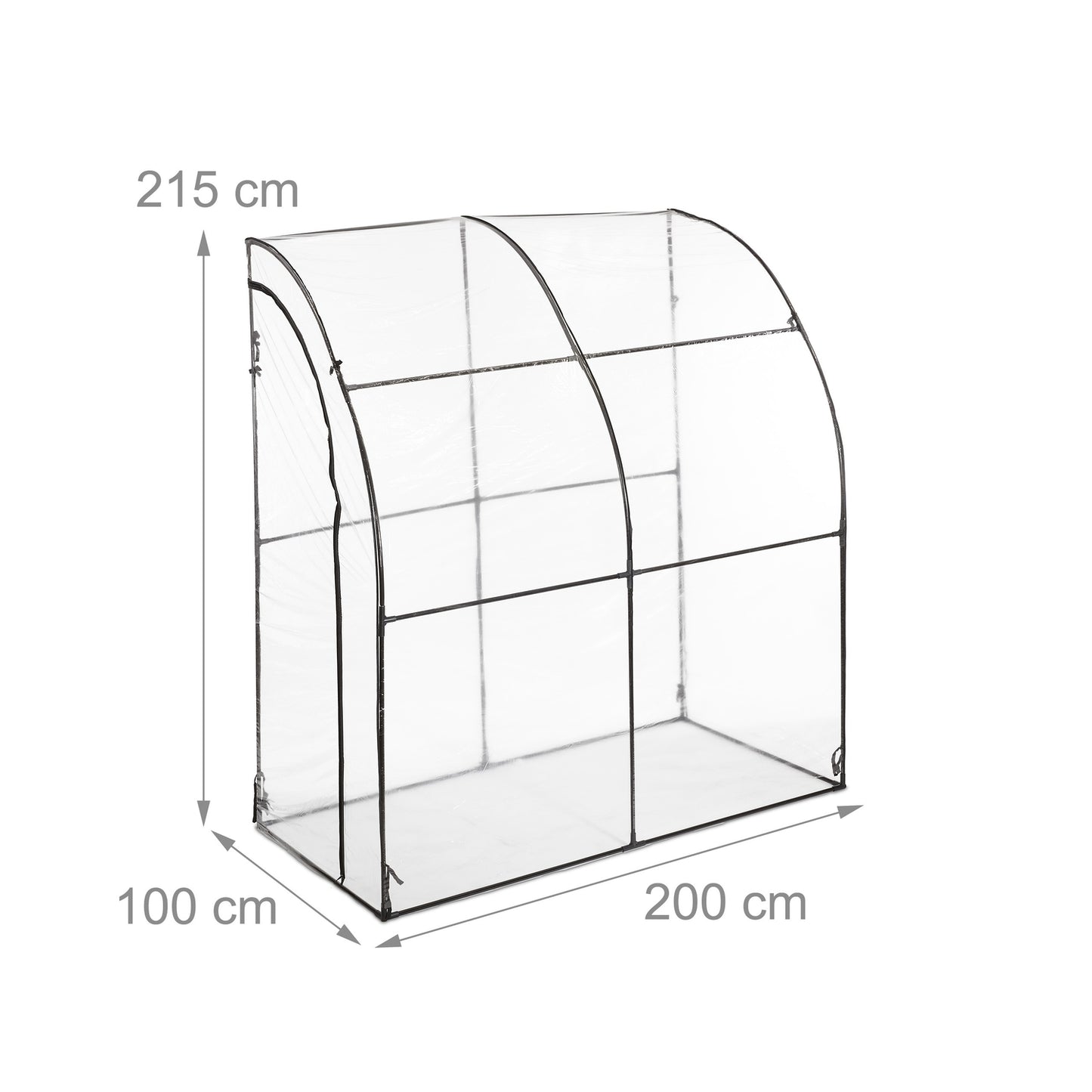 Plastic tomato greenhouse
