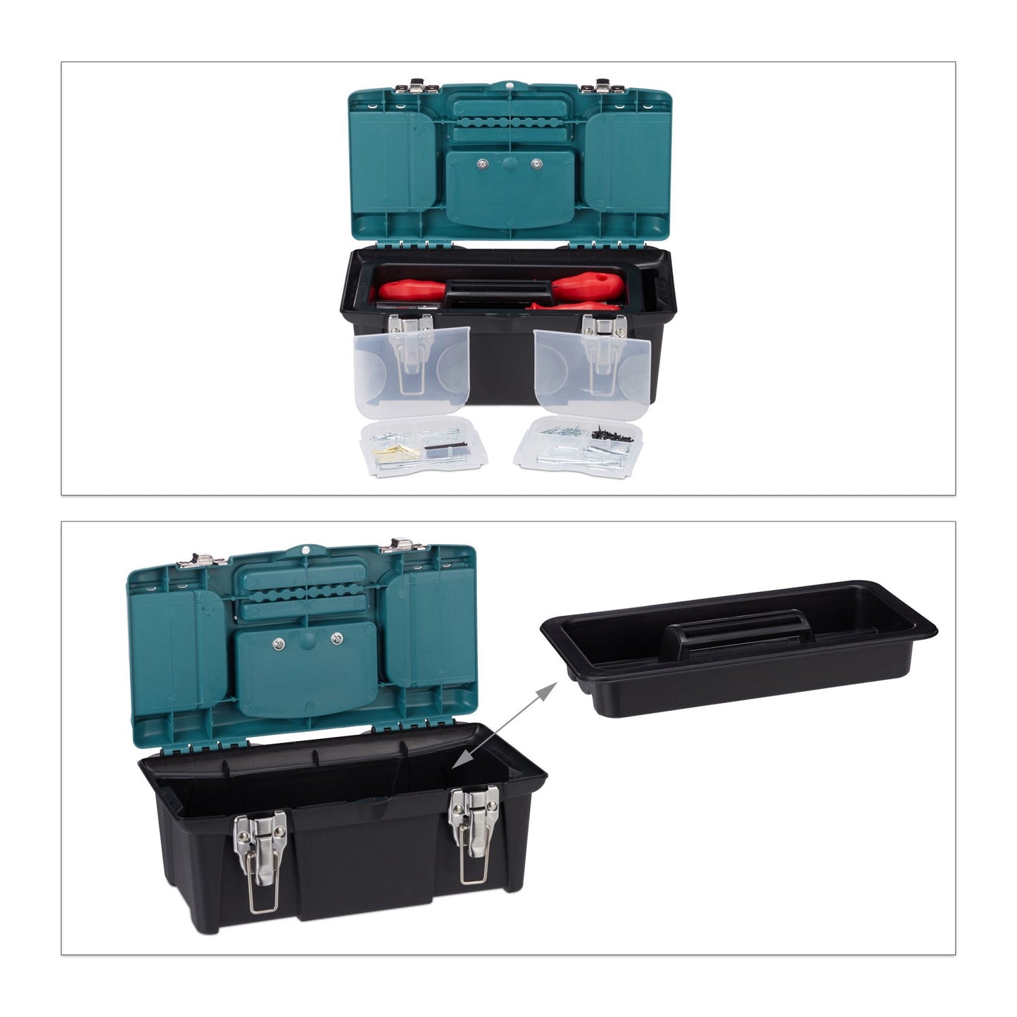 Plastic tool box