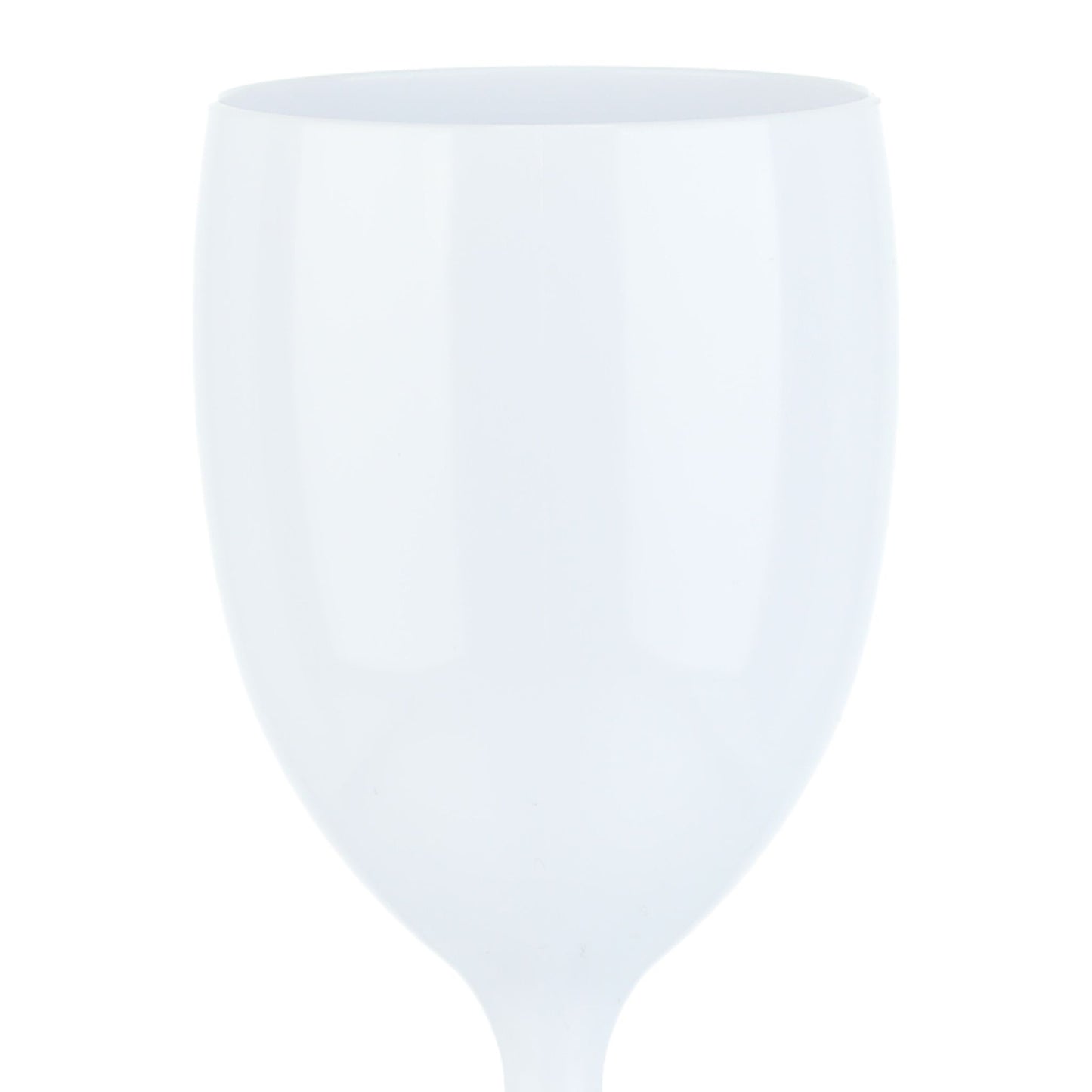 Plastic wine glasses - set of 12