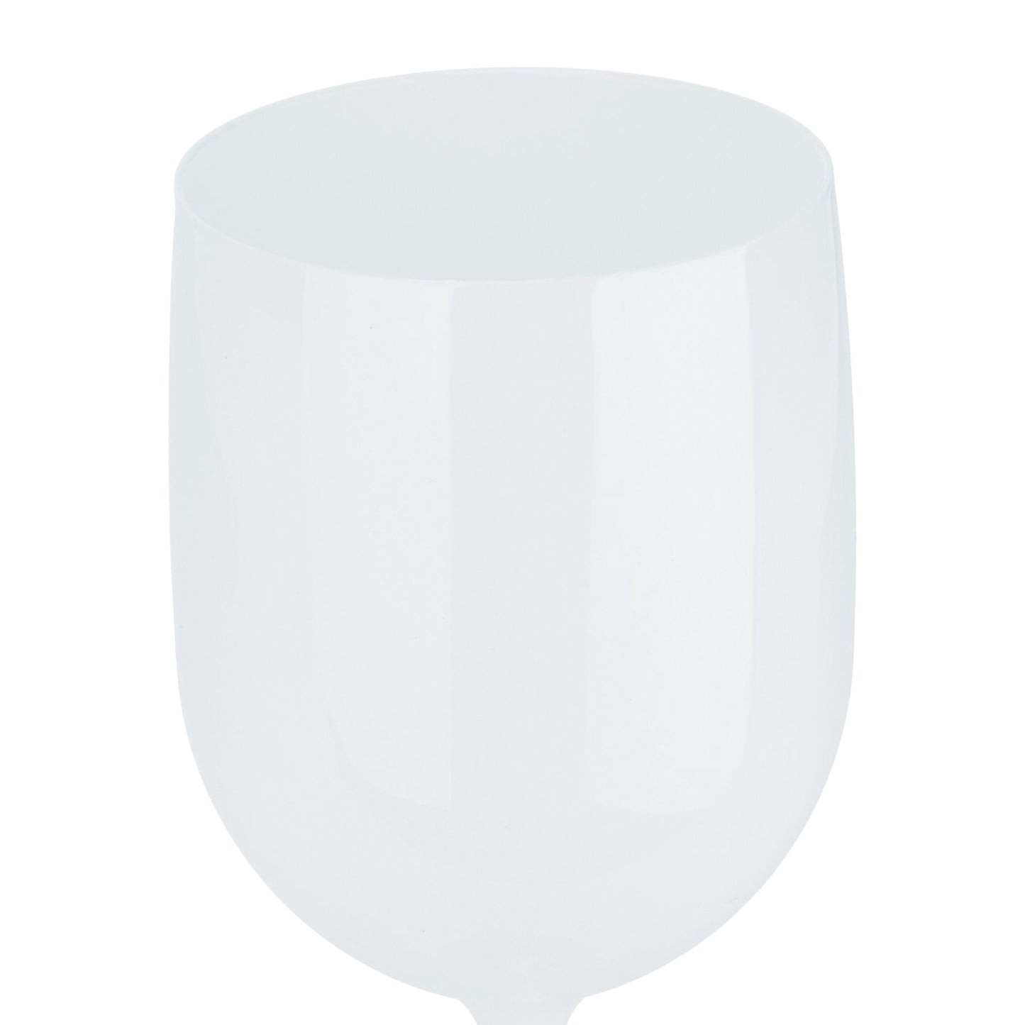 Plastic wine glasses, set of 6