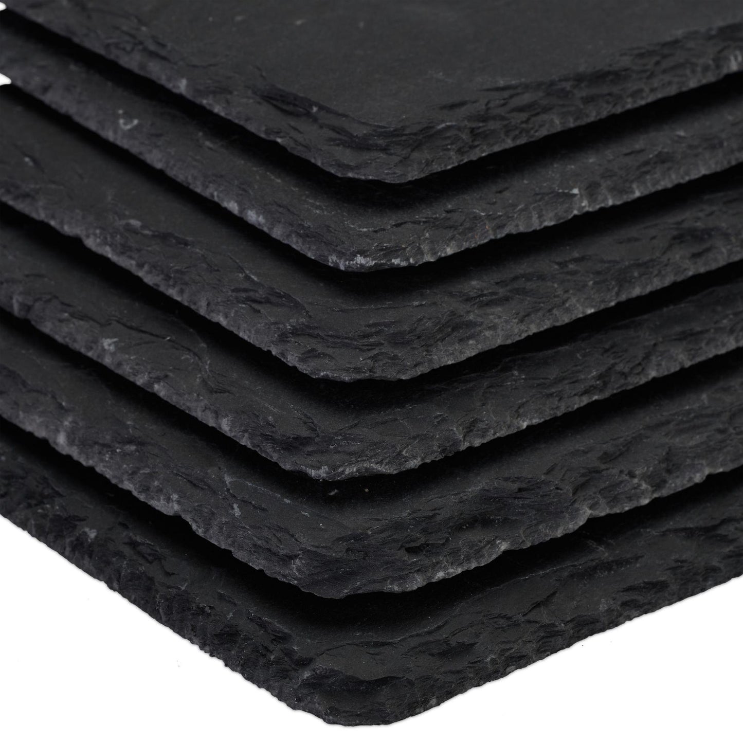 Plate set slate tiles 30x10 cm