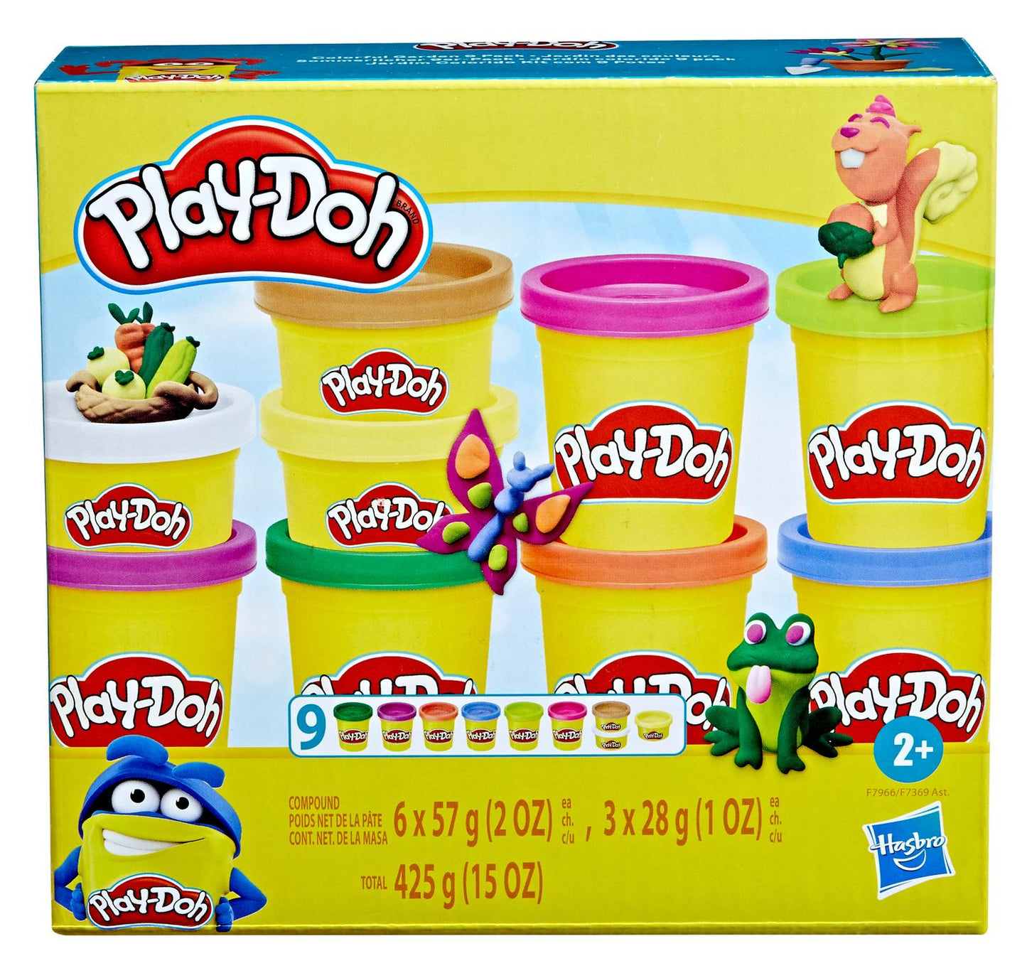 Play-Doh Compound Sparkle Collection 6 Pcs