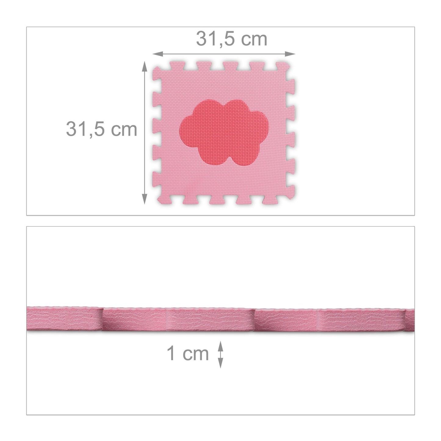 Play mat puzzle, 52 parts