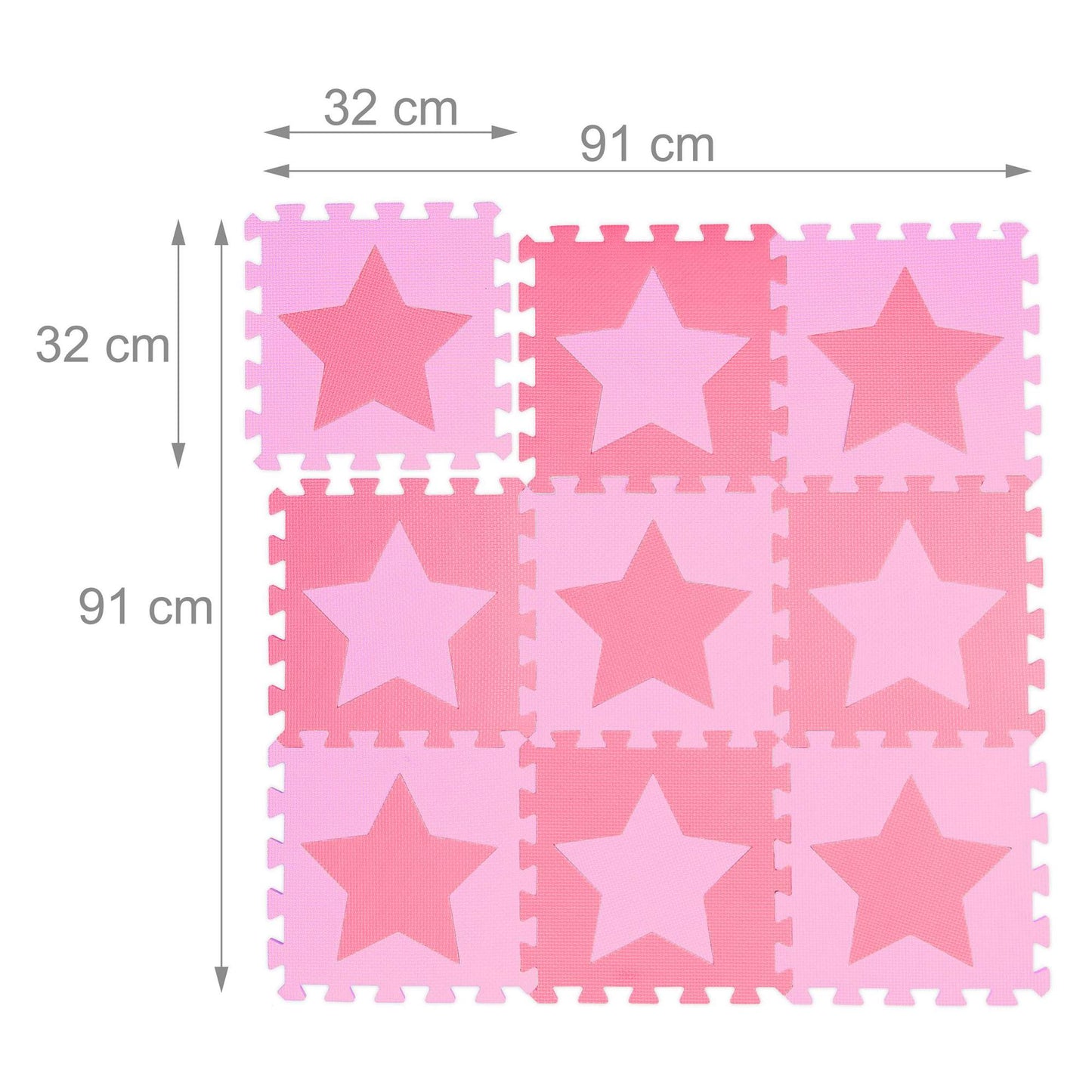 Play mat puzzle, star
