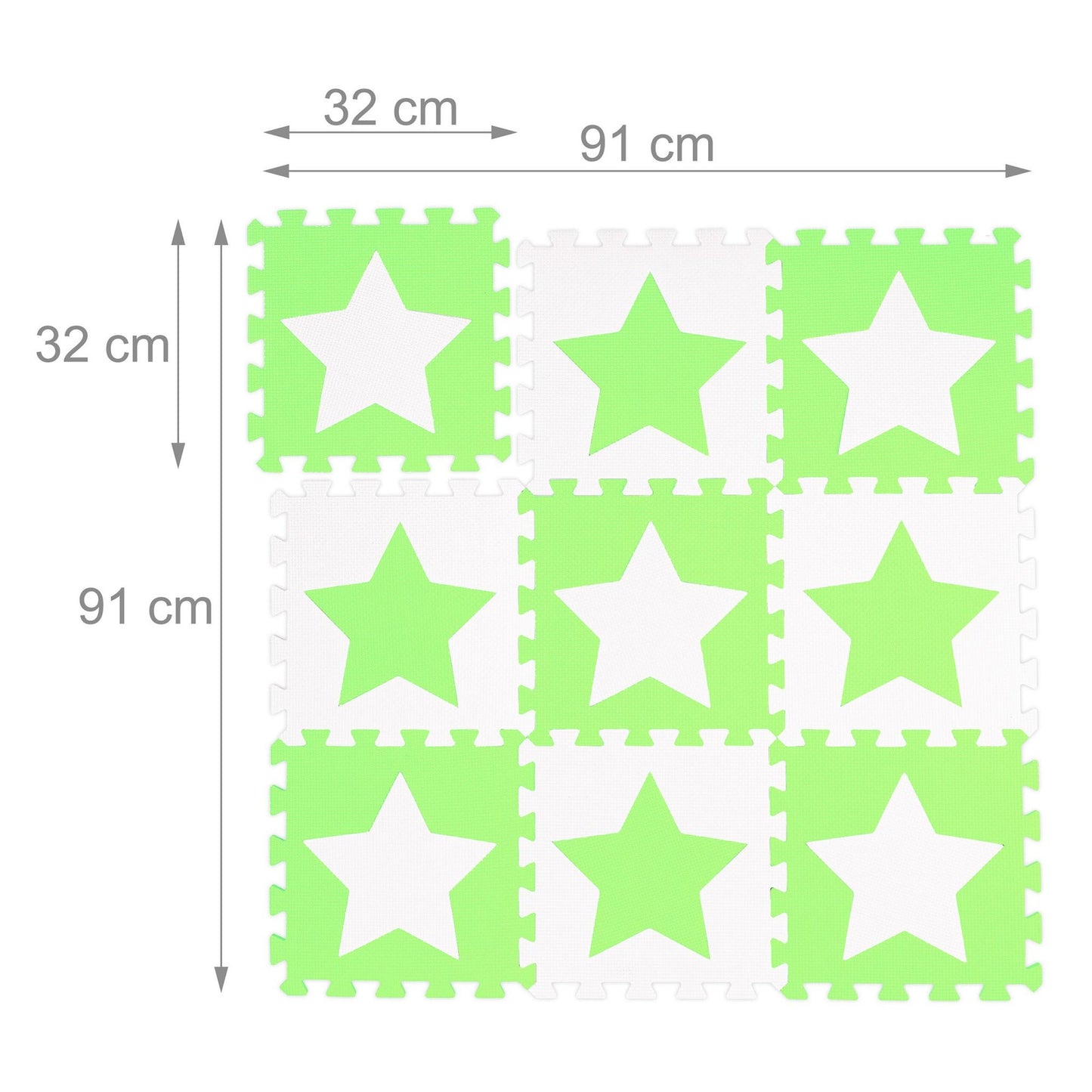 Play mat puzzle, star