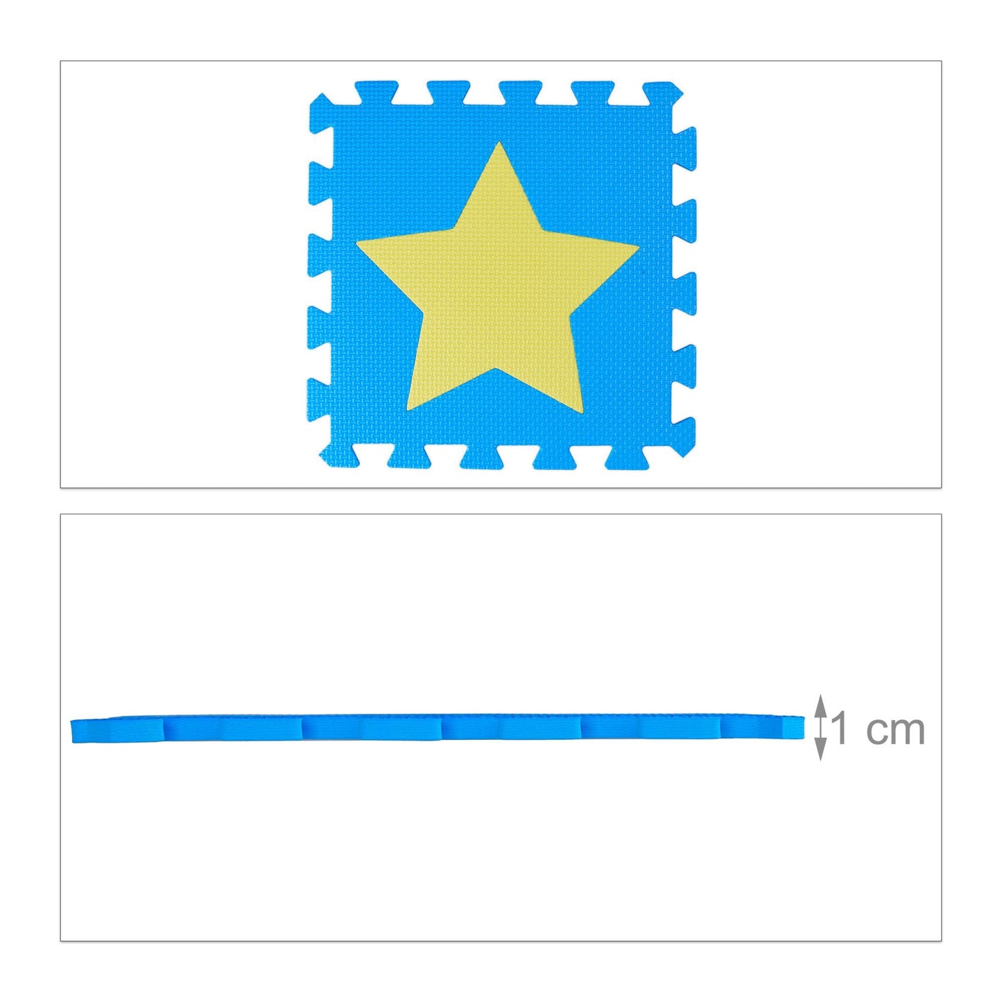 Play mat puzzle, star