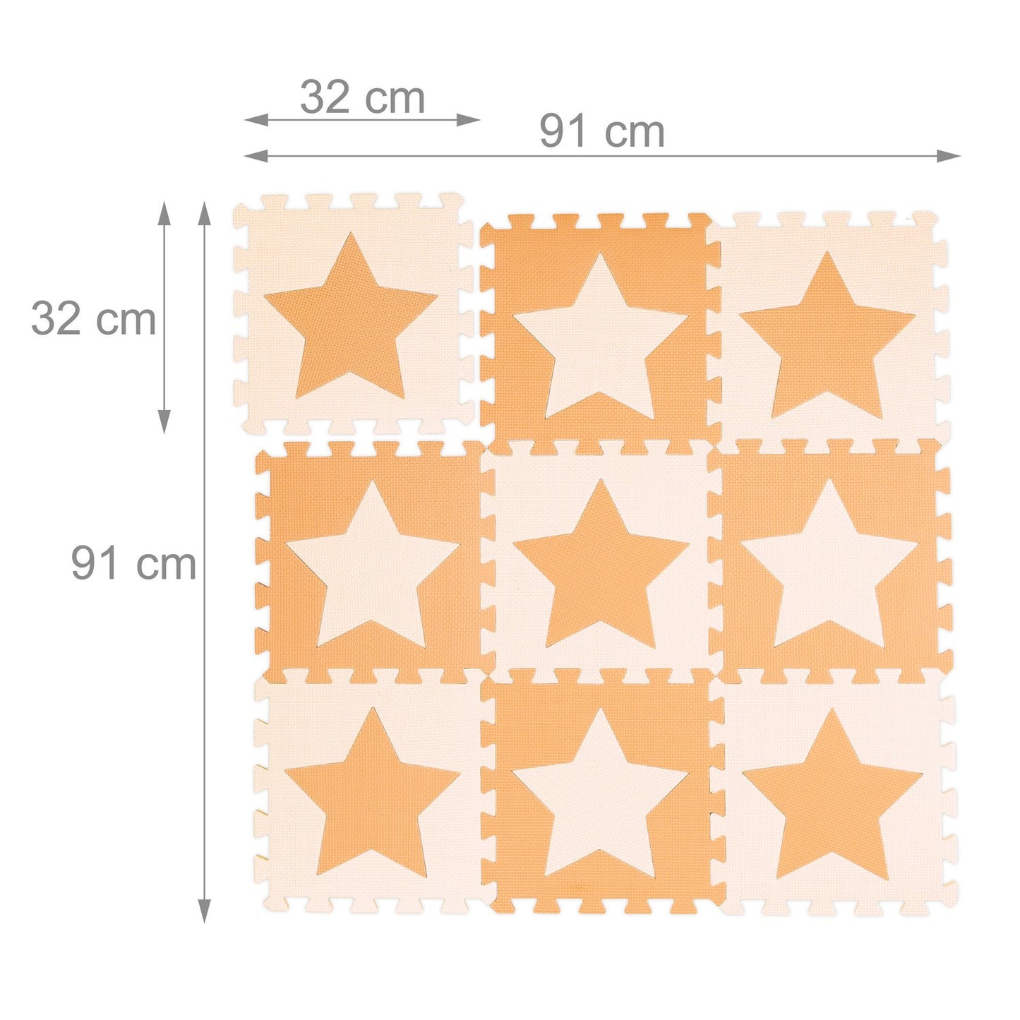 Play mat puzzle, star