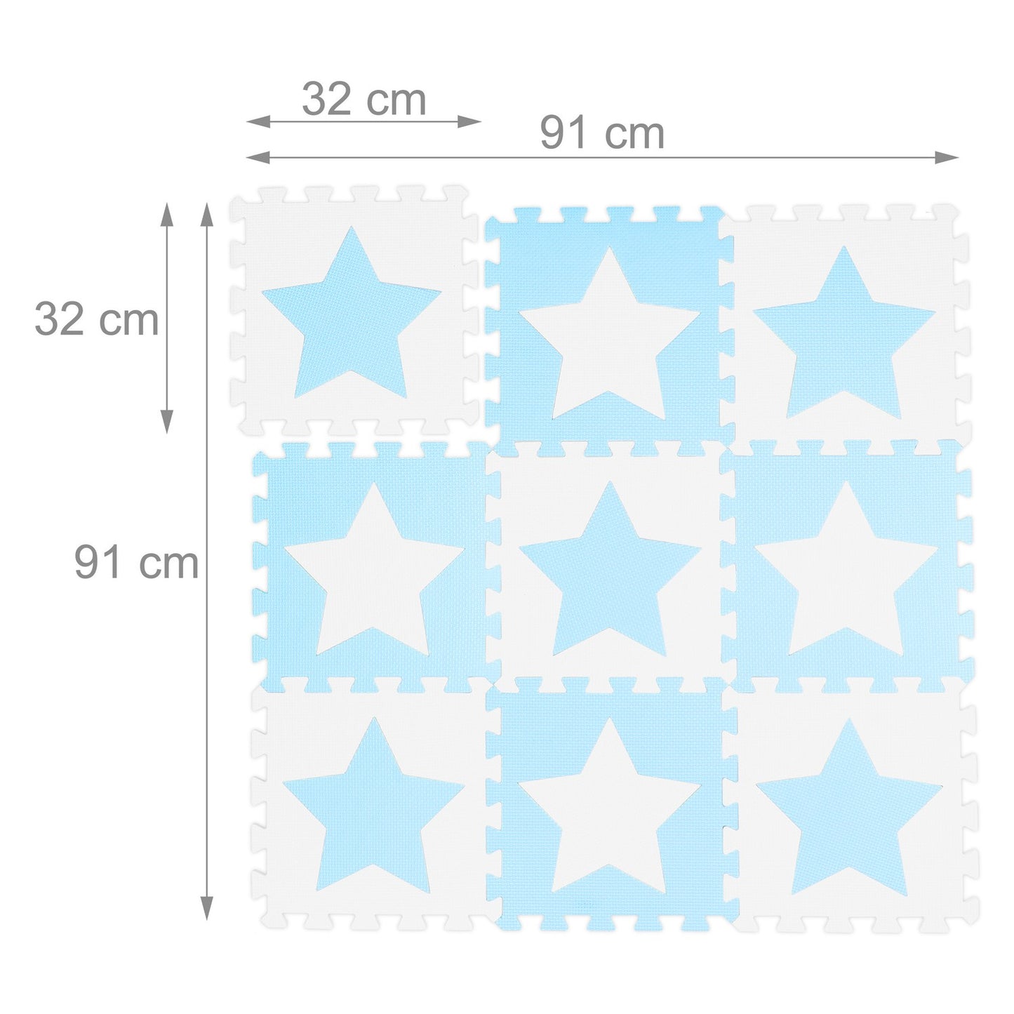 Play mat puzzle, star