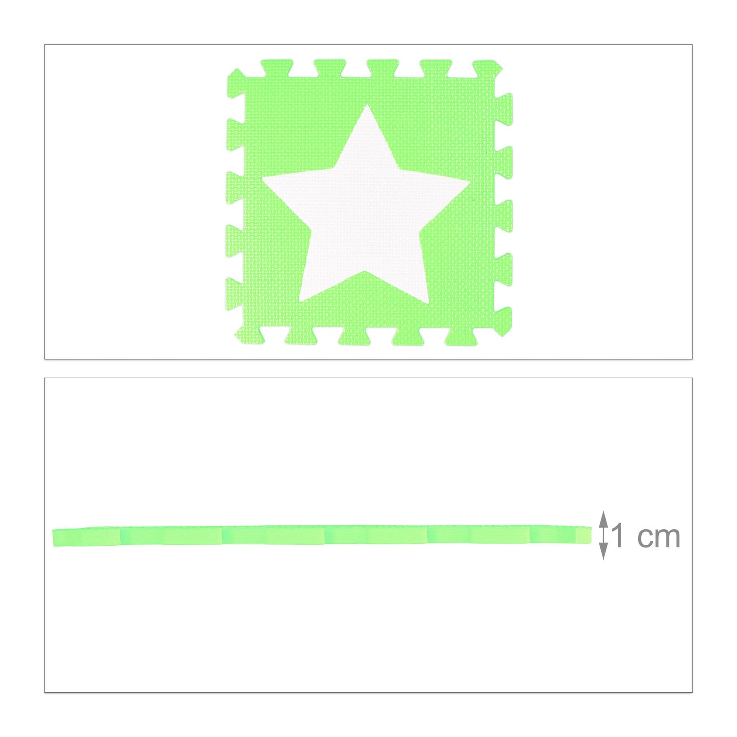 Play mat puzzle, star