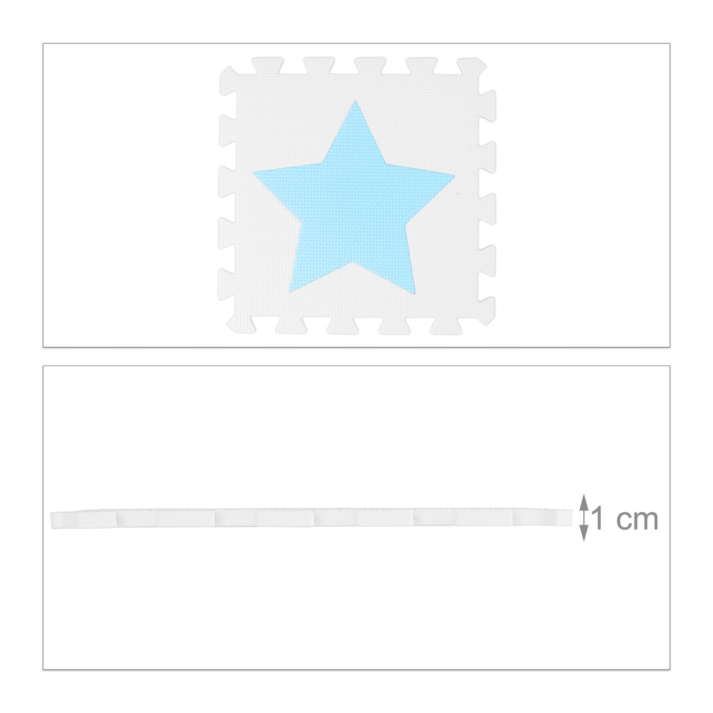 Play mat puzzle, star
