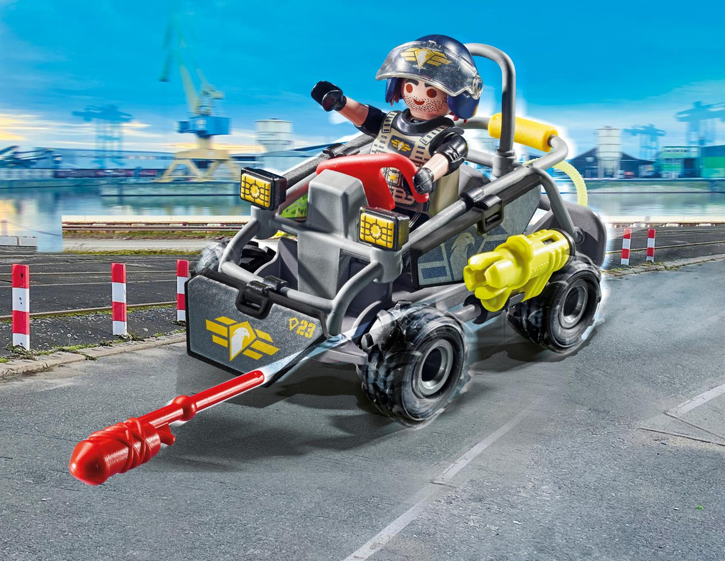 Playmobil City Action Tactical Unit - Mulit-Terrain Quad 71147