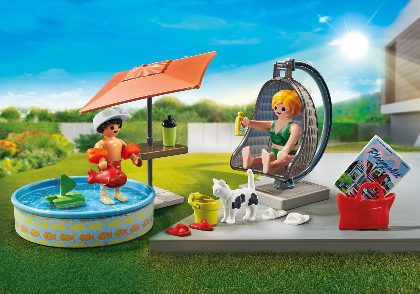Playmobil City Life Splashing Fun In The Garden 71476