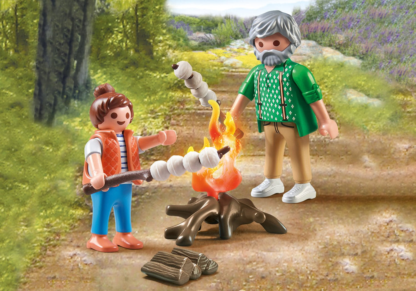 Playmobil My Life Campfire With Marshmallows 71513